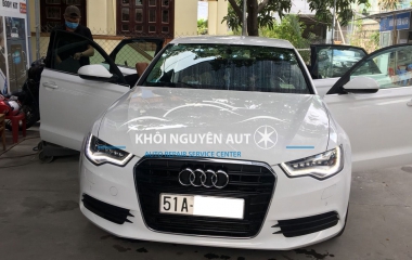 Garage Khôi Nguyên Auto | Dịch vụ vệ sinh và làm đẹp chuyên nghiệp cho dòng xe Audi châu Âu cao cấp tại TP.Hồ Chí Minh